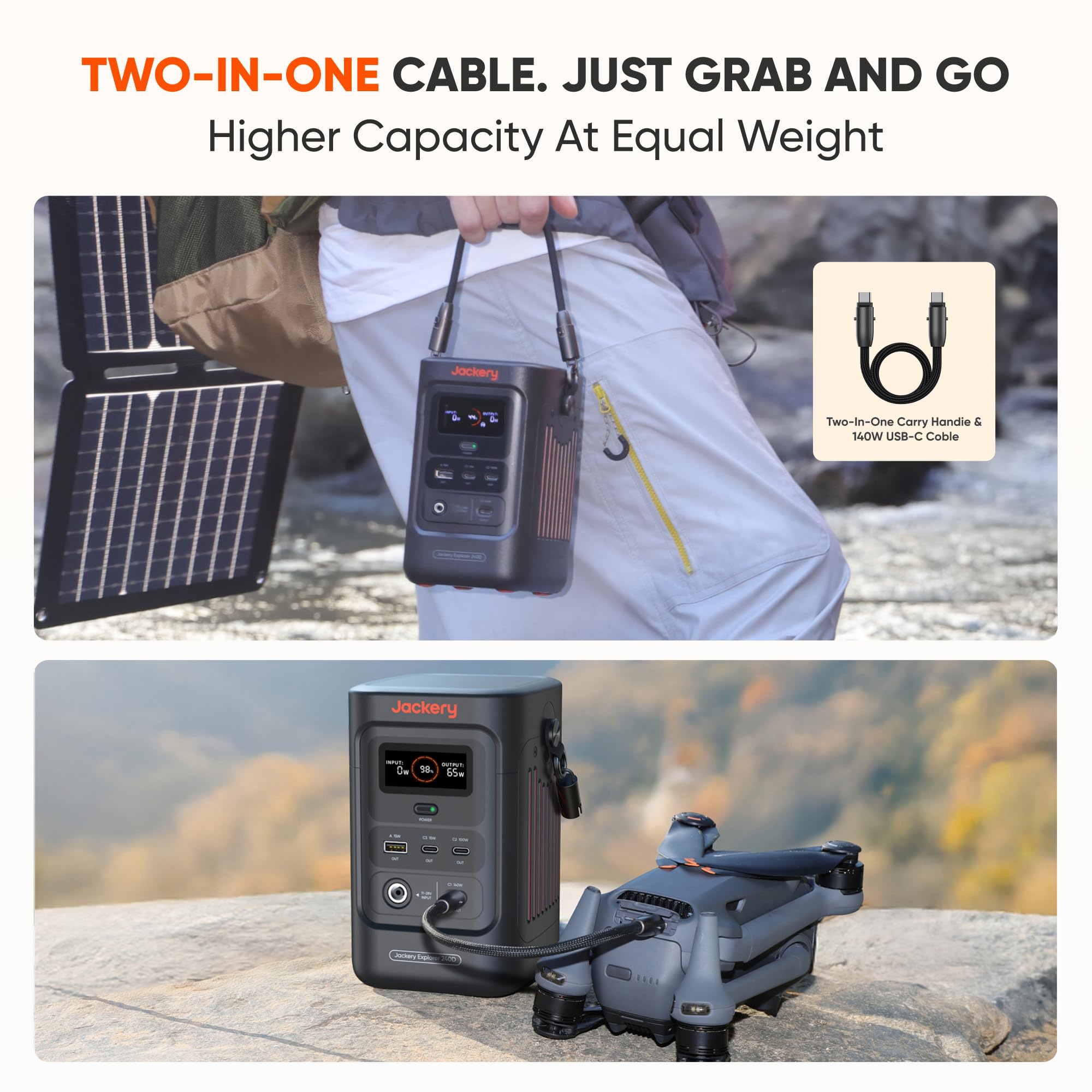 Amazon.com : Jackery Portable Power Station Explorer 240D, 256Wh